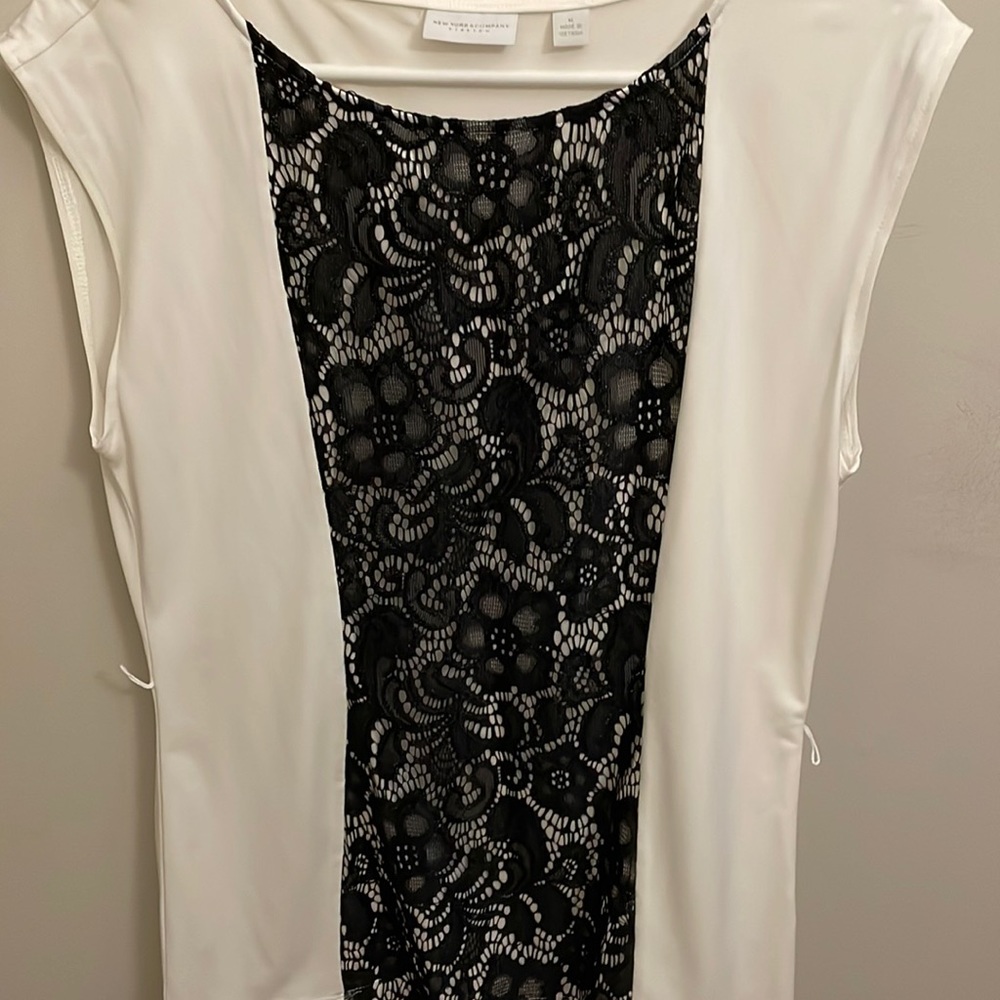 Wide sleeve dressy tank top